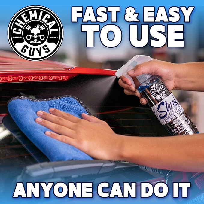 Chemical Guys CLD300 Streak Free Glass & Window Cleaner, Ammonia Free &am...