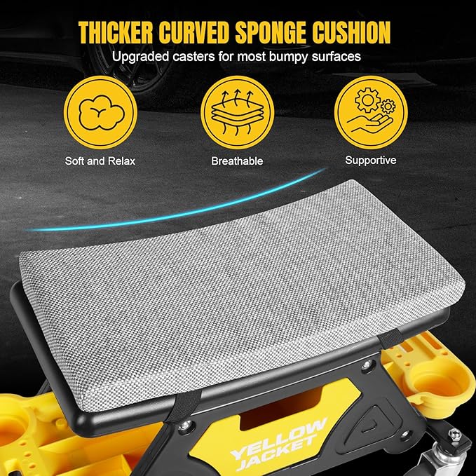 YELLOW JACKET Mechanic Stool