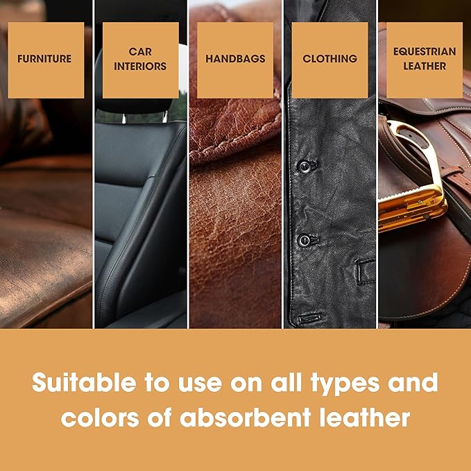 Furniture Clinic Leather Easy Restoration Kit | (4 Piece)