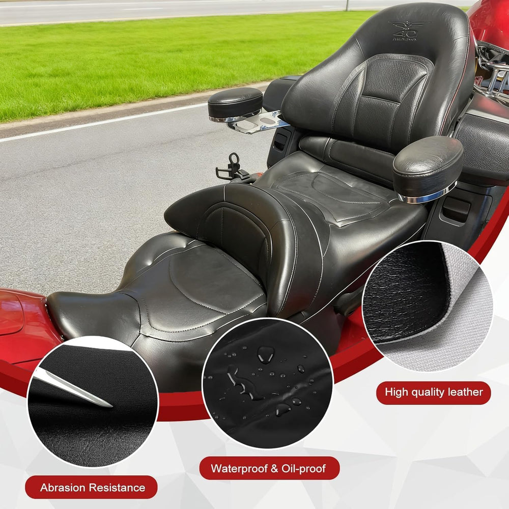Full Wrap-Around Seat Cover for Honda GL 1800 GL1800 Gold Wing 2001-2017 /Pre...