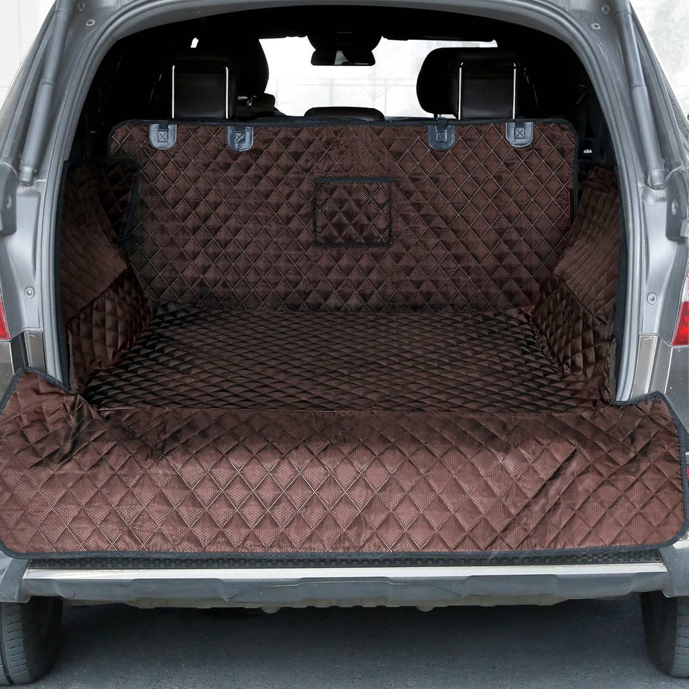 PETICON SUV Cargo Liner for Dogs, Waterproof Pet Cargo Cover Dog Seat Mat for
