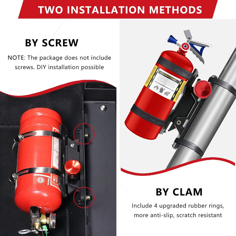 Car Fire Extinguisher Mount Bracket Aluminum Quick Release