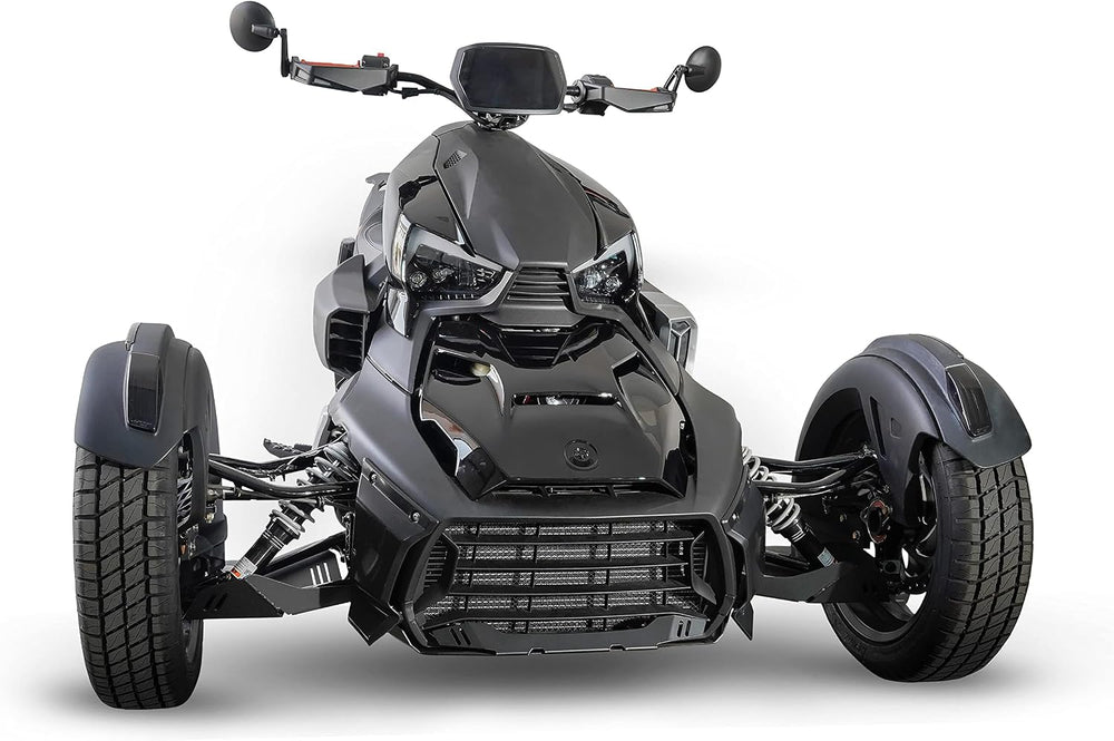 SAUTVS Epic Hood Panel for Can-Am Ryker, Gloss Black Epic Turbo Hood Scoop fo...