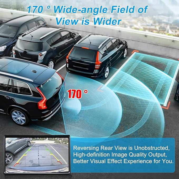 Backup Camera Compatible with Ford Edge 2011 2012 2013 2014 2015 Lincoln MKX