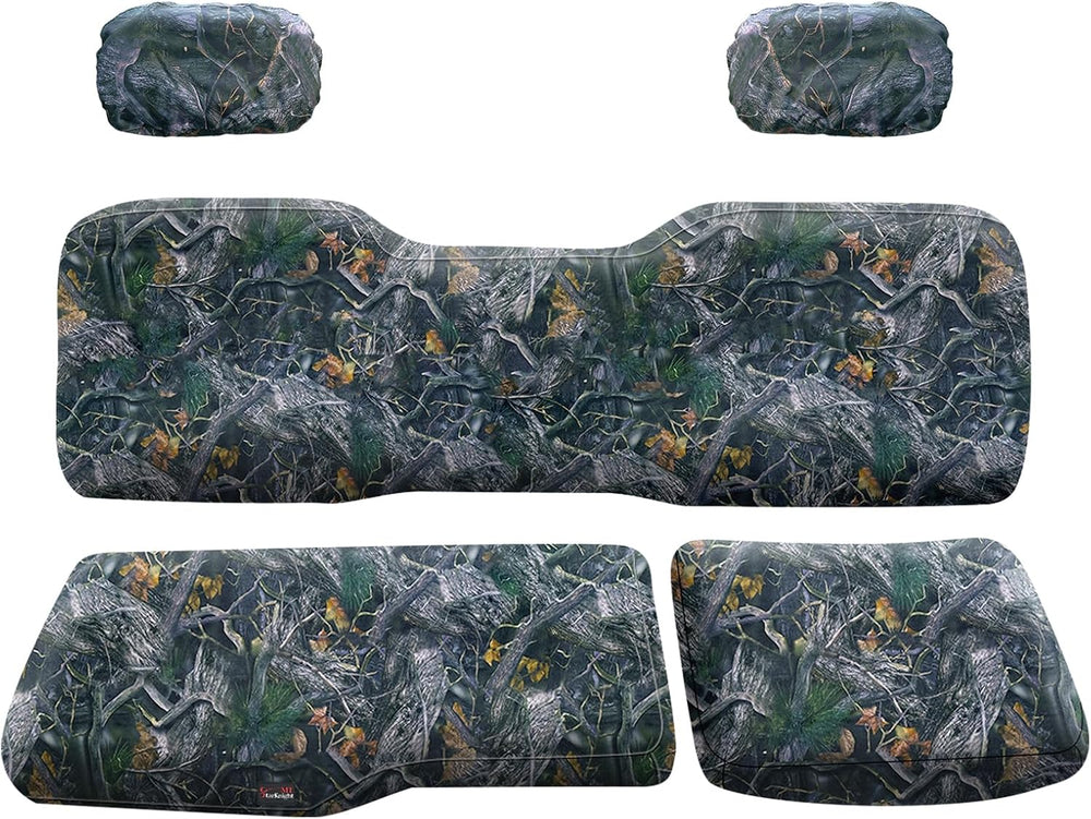 StarknightMT Full Back Seat Covers with Headrest Covers Compatible with Polar...