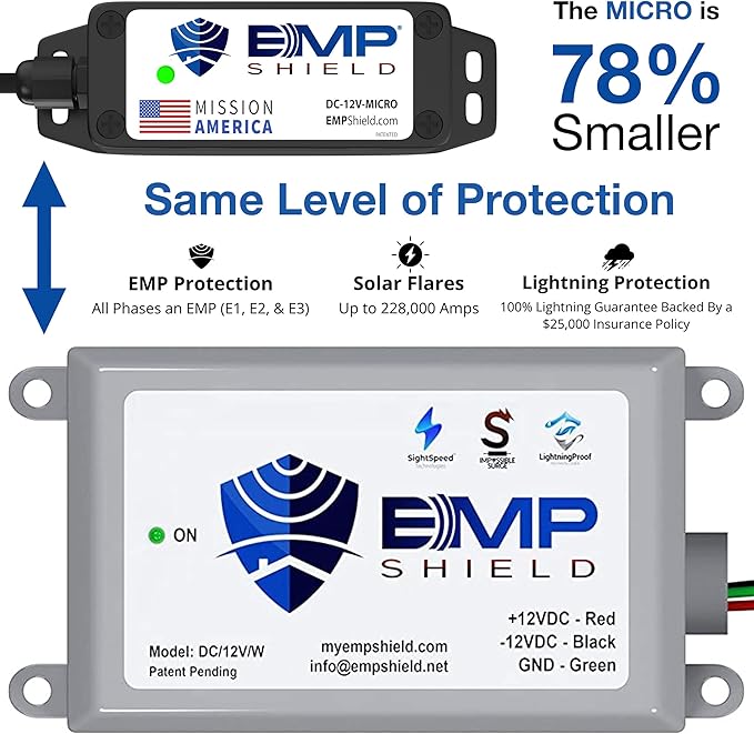 EMP Shield – Micro Vehicle EMP Protection 12 Volt DC