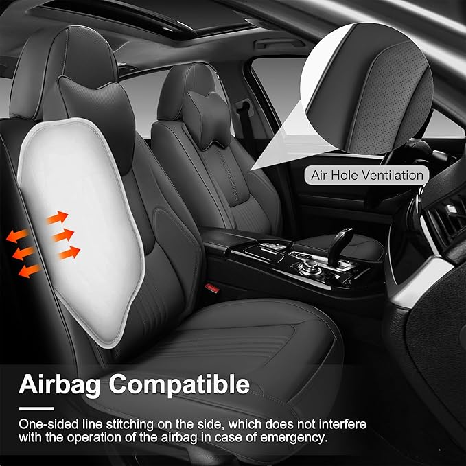 Front Seat Covers, 2 Pieces Universal Seat Covers