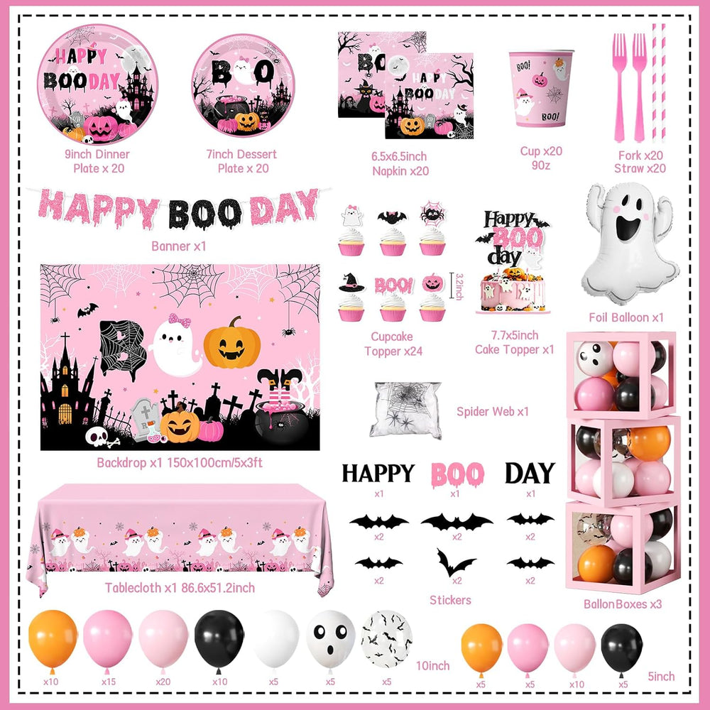 Halloween Birthday Party Decorations for Girls