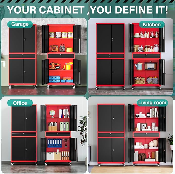 SISESOL Metal Storage Cabinet
