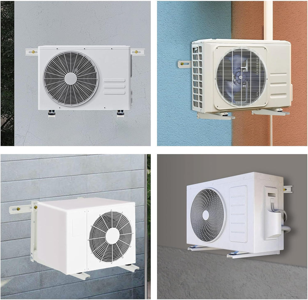 Mini Split Air Conditioner Bracket, Outdoor Wall Mounting Bracket for Ductles...