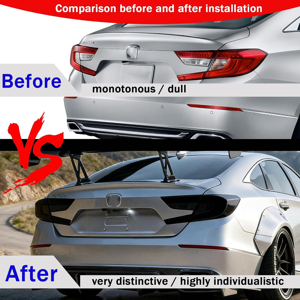 Tail Light Covers Guards Fit for Honda Accord 10th Gen 2018-2022 Accessories ...