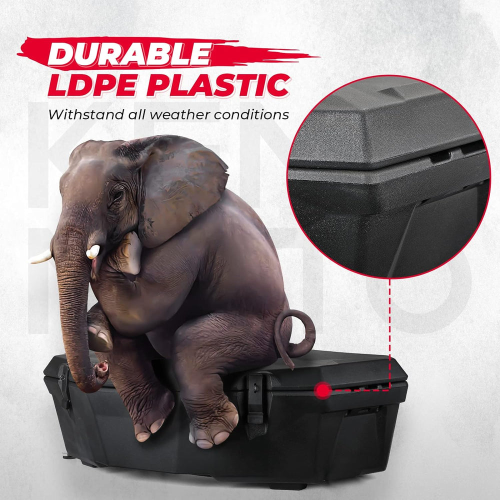 Kemimoto X3 Bed Box, X3 Trunk Storage Box, X3 Max Rear Rack Cargo Box Compati...