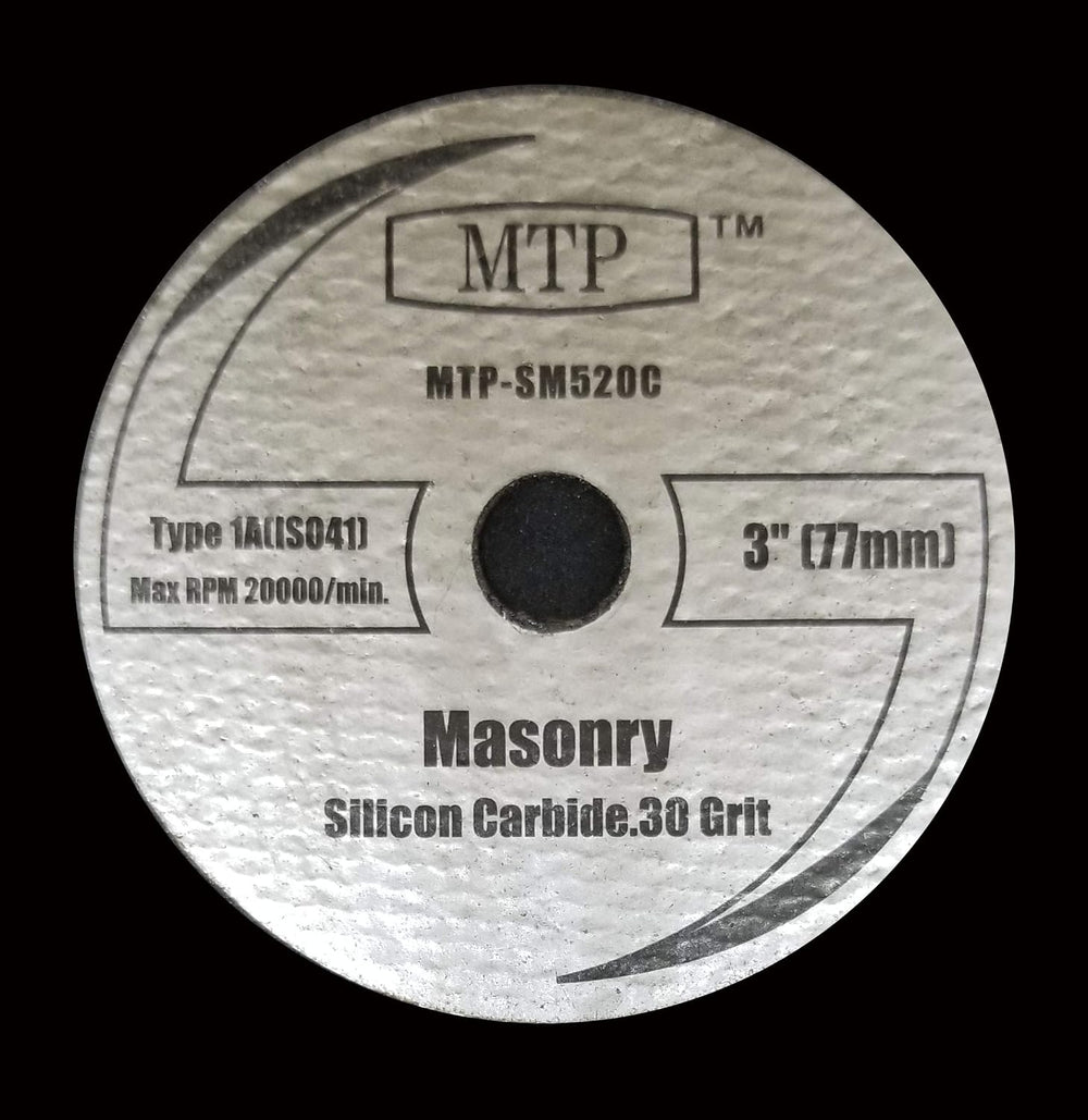MTP Brand Pack of 10 Assort 3" Wood Plastic Metal Masonry Cutting Wheel ...