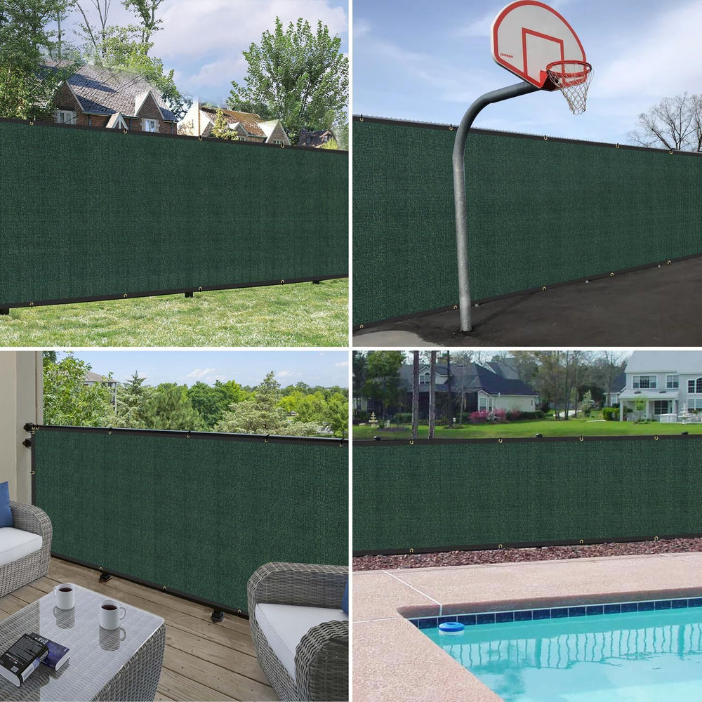 Windscreen4less 4' x 50' Privacy Fence Screen Heavy Duty Windscreen F...