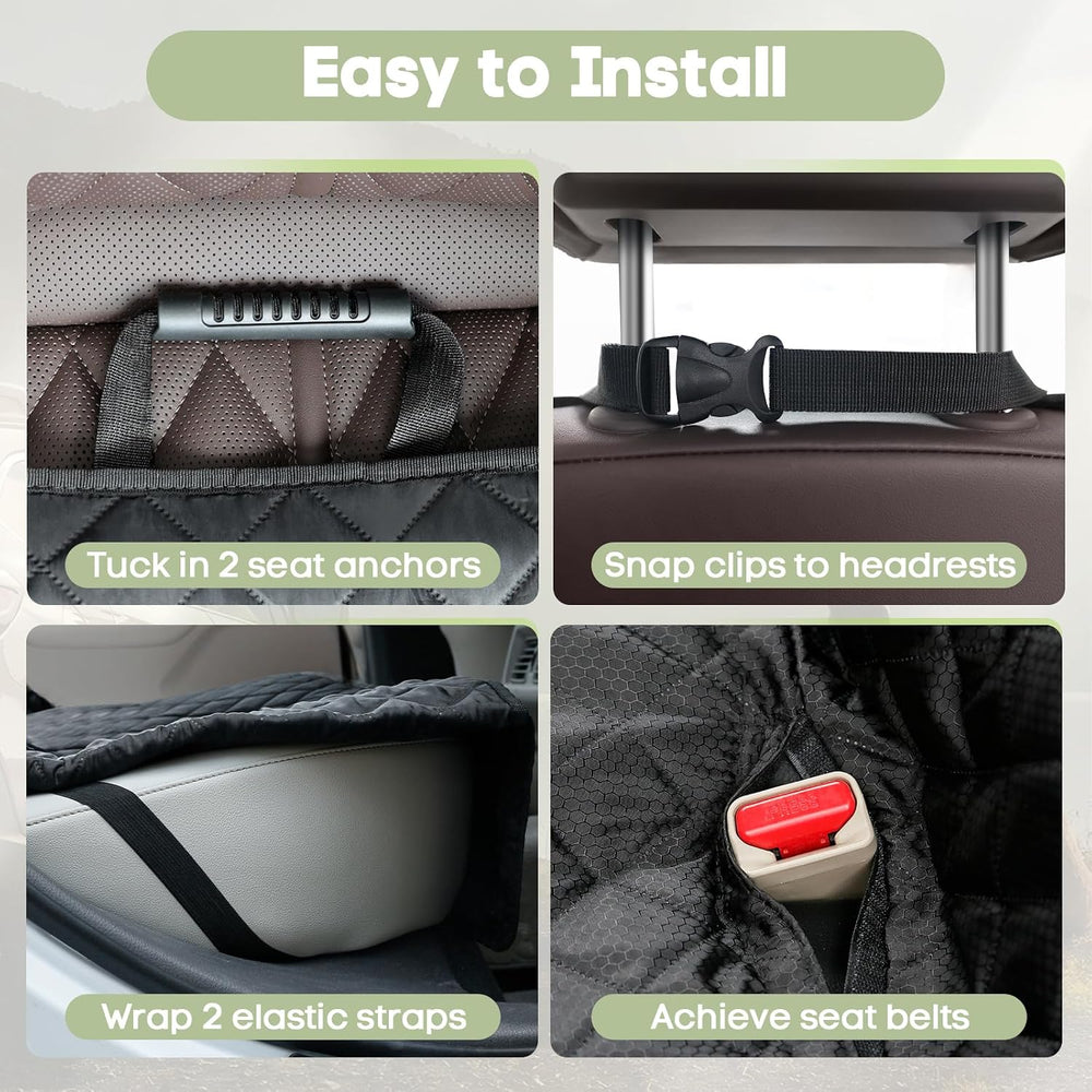 Dog Car Seat Cover for Trucks Ford F150/Chevrolet Silverado 1500