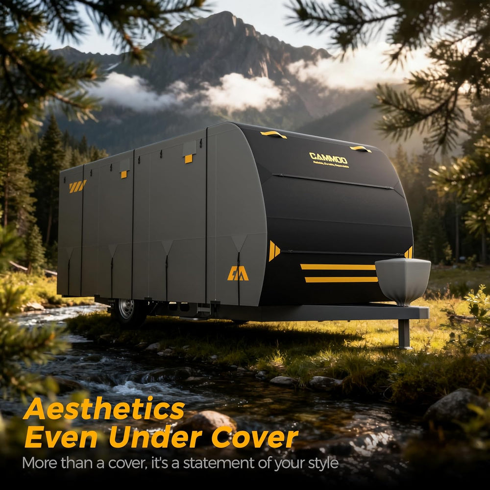 CAMMOO RV Cover for 27-30ft Travel Trailer