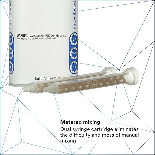 3M Heavy-Bodied Seam Sealer, Self-Mixing, Automotive Epoxy, 200 ml/6.75 fl oz