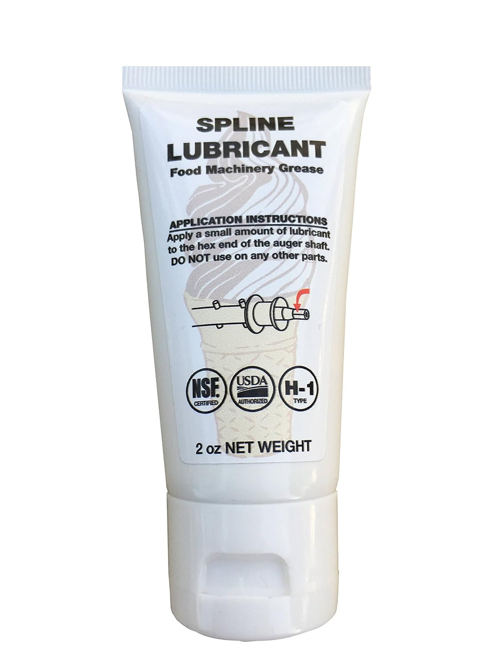 Spline Lubricant (Lube) Compatible with: Stoelting Ice Cream Machines, and More.