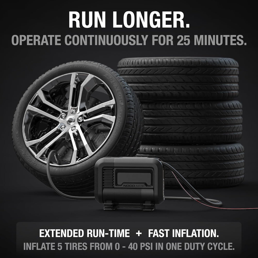 NOCO AIR10 36 LPM 12V Portable Tire Inflator & Air Compressor