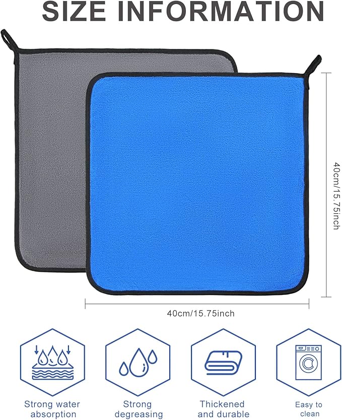 Nuenen 20 Count Microfiber Cleaning Towels