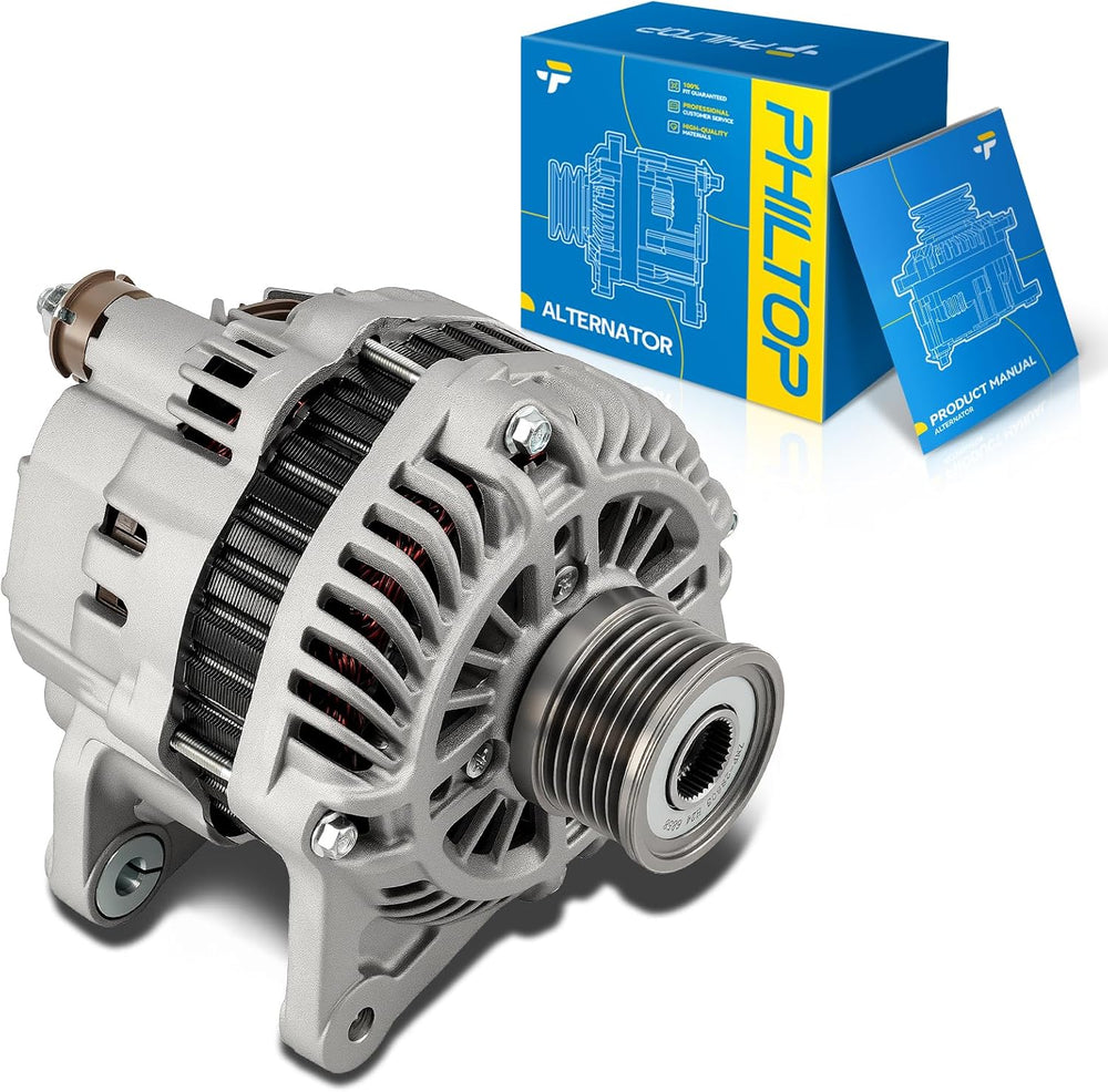 PHILTOP Alternator Compatible with Nissan 2009 10 11 2012 Versa 1.8L,11413N