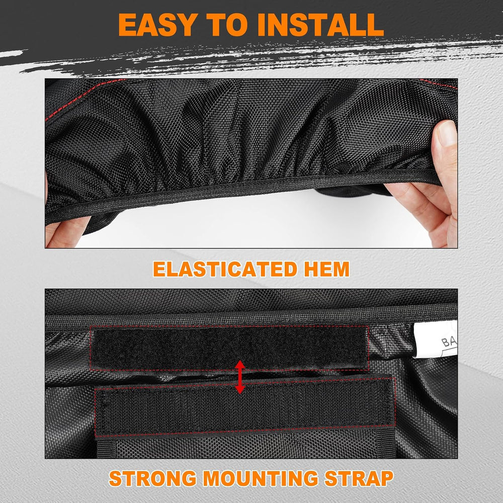 BORDAN RTV Waterproof Seat Cover for Kubota RTV X900 X1120D 2014-2021, 1680D ...