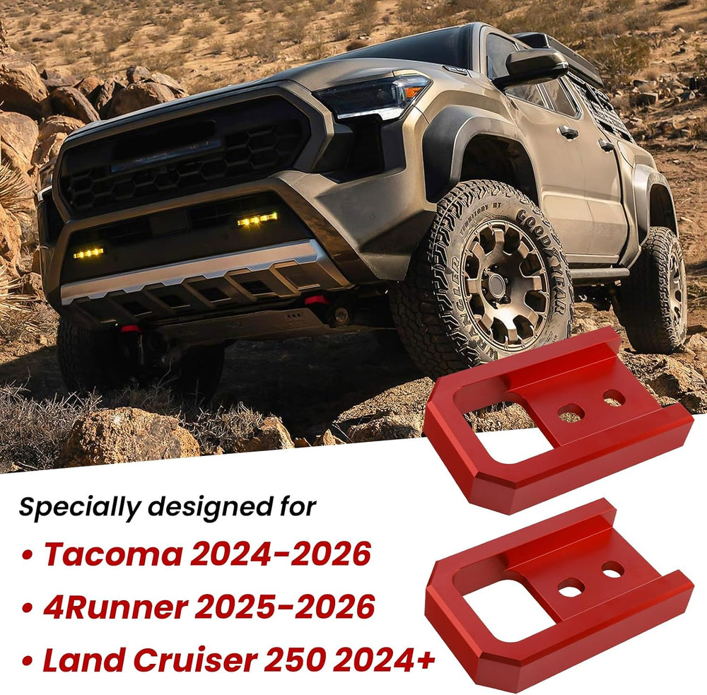 Tow Hooks for Tacoma 2024-2026/4Runner 2025-2026/Land Cruiser 250 2024-2026, ...