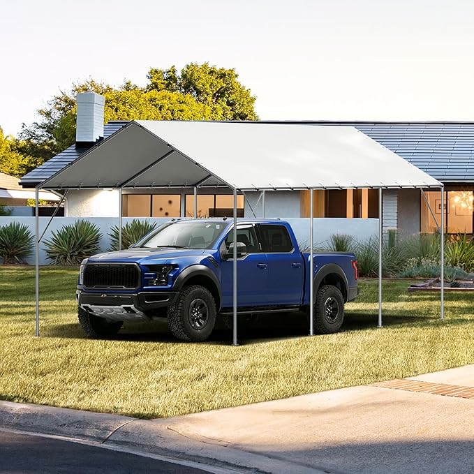 VEVOR 10x20' Canopy Replacement Cover Heavy Duty, Carport Garage Top Tent