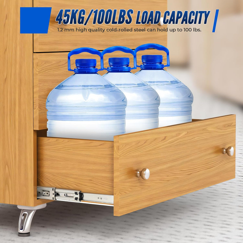 10 Pairs Soft Close Drawer Slides 20 Inches Heavy Duty Side Mount Metal Ball ...