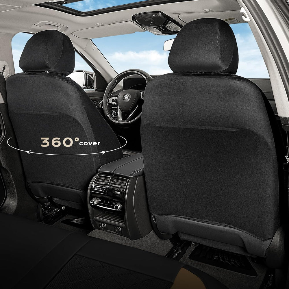 Coverado Car Seat Covers, Seat Covers Full Set, 5 Seats Automotive Seat Cover...