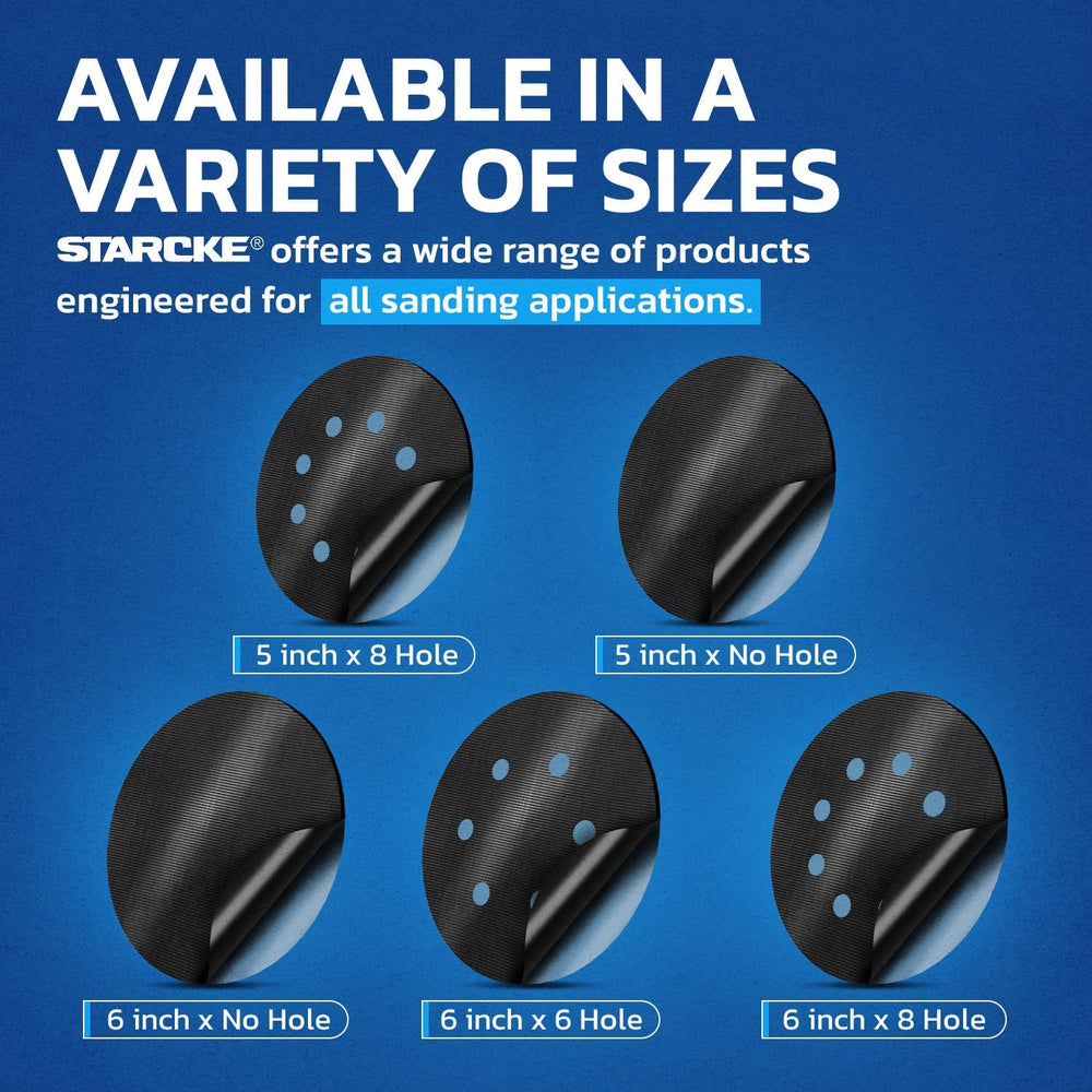 6 Inch PSA to Hook & Loop Conversion Pads 3-Pack No Hole