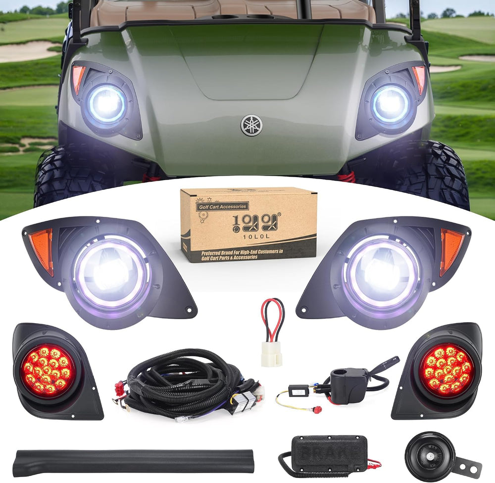 10L0L Golf Cart Light Kit for Yamaha G29 Drive 2007-2016 12V/36V/48V