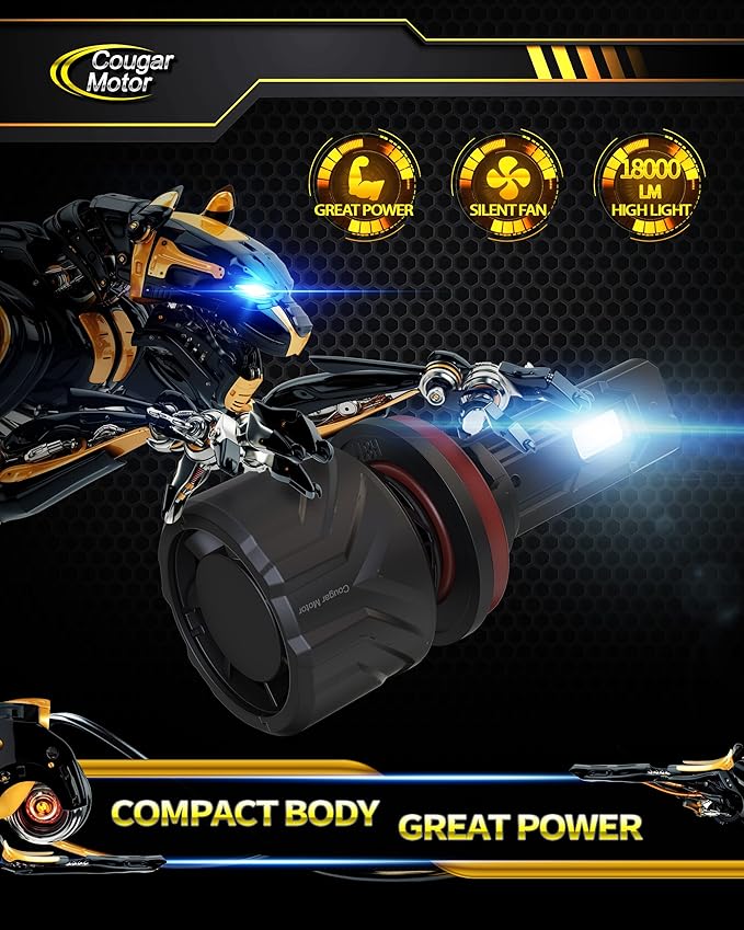 Cougar Motor Fog Light, Powersports Bulbs only