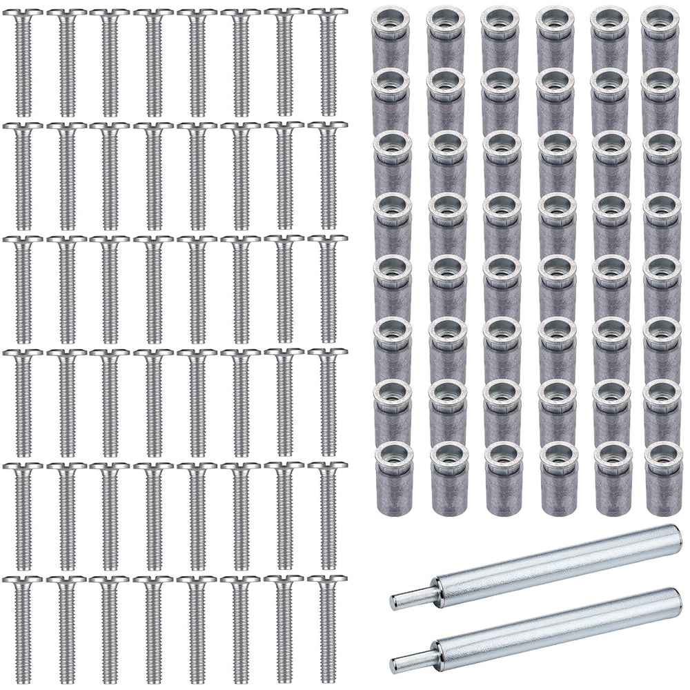 MorningRo 98 Piece Kit - Hurricane Shutter Hardware Hurricane Sidewalk Bolt K...