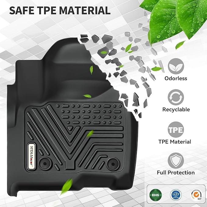 YITAMOTOR Floor Mats & Cargo Liner Set Fit
