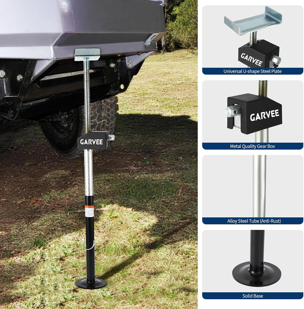 Garvee RV Slide Out Support Jacks (Set of 4) - 20,000lb Heavy Duty Rv Stabili...