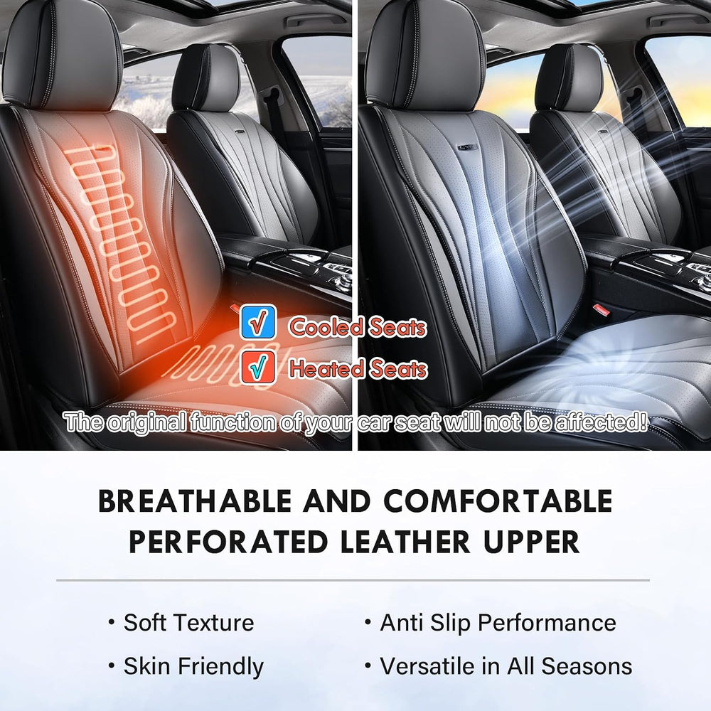 Coverado Car Seat Covers, 5 Seat Front and Back Seat Covers, Waterproof Seat ...