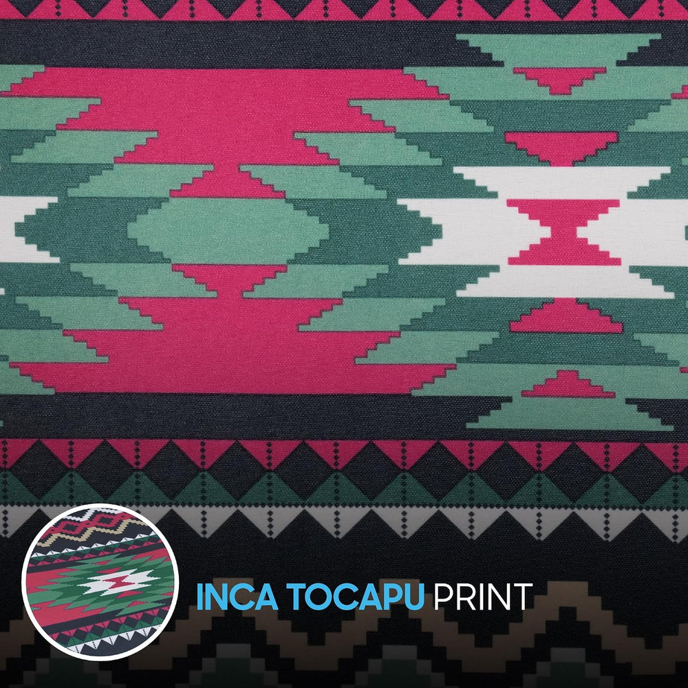 BDK Pink Inca Car Seat Covers for Front Seats, 2 Pack– Geometric Print Front ...