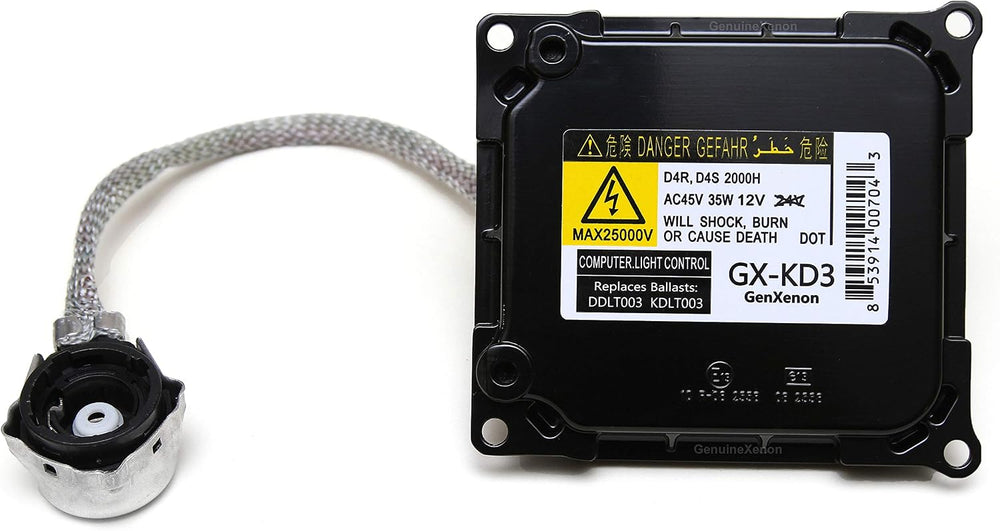 Replacement for Toyota and Lexus Xenon HID Ballast Headlight Control Unit Rep...