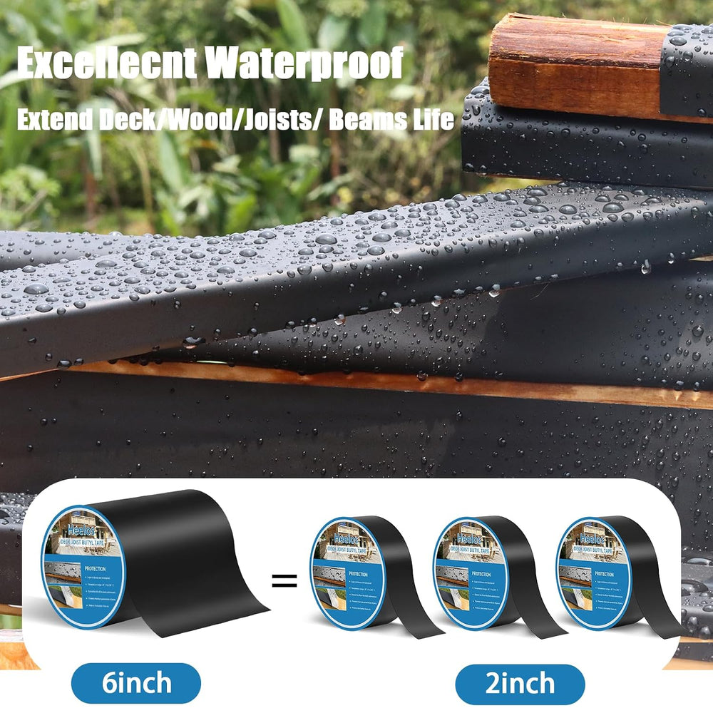 Deck Joist Tape 6''×50', 1 Pack Weather-Resistant Joist Tape for ...
