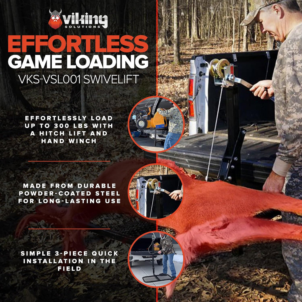 Viking Solutions SwiveLift Durable Lightweight Foldable Easy to Use Portable ...