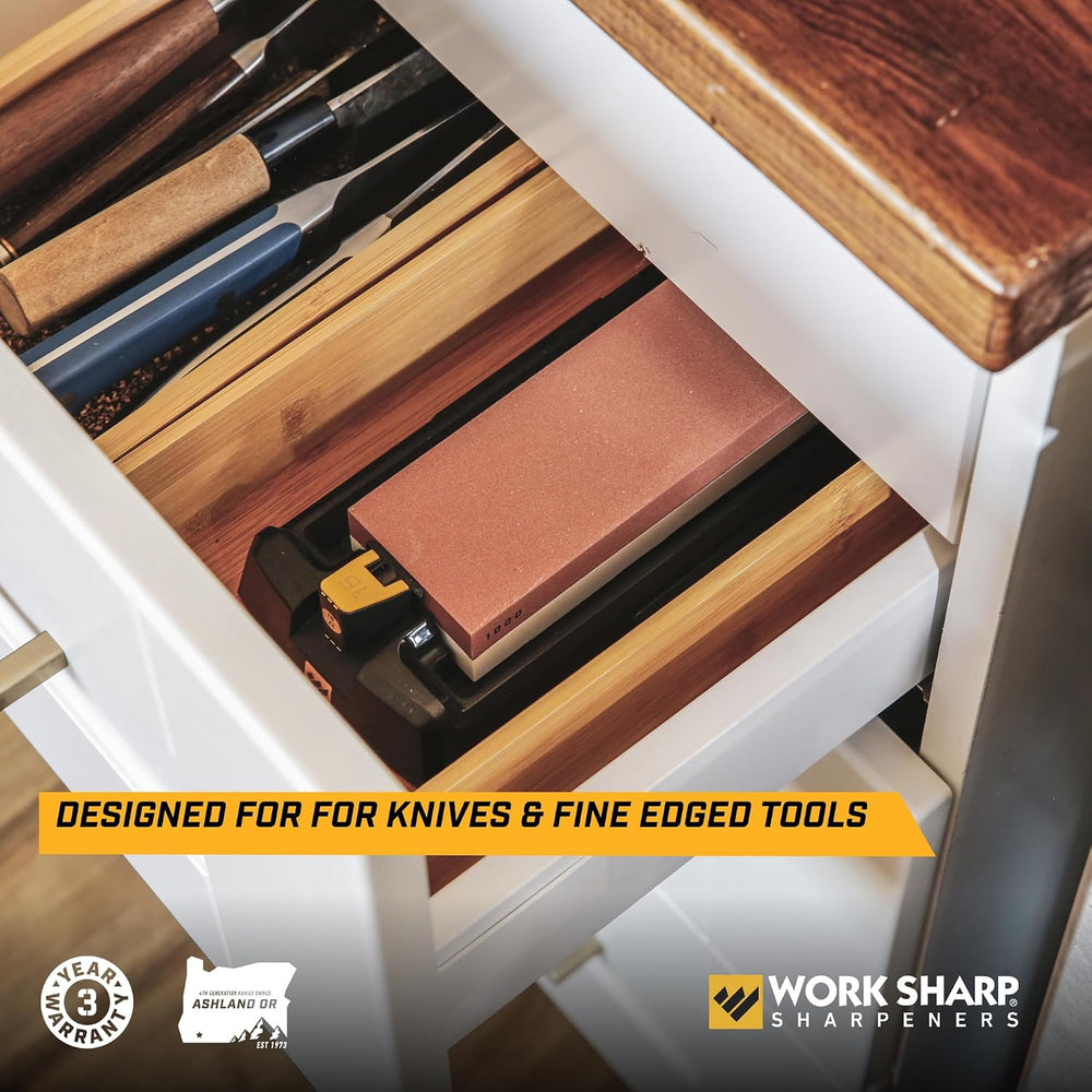 Work Sharp Benchtop Whetstone Knife Sharpener