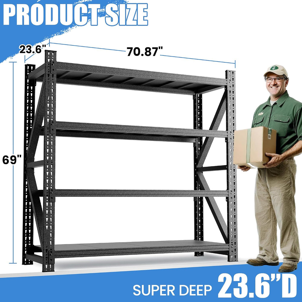 Heavy Duty Metal Shelving Units, Garage Shelves & Storage System
