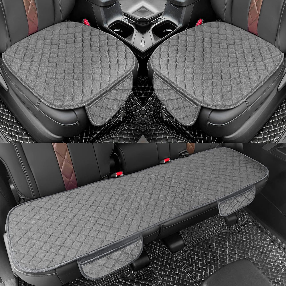 Car Seat Covers Universal Seat Covers for Car Accessories with Storage Pocket...