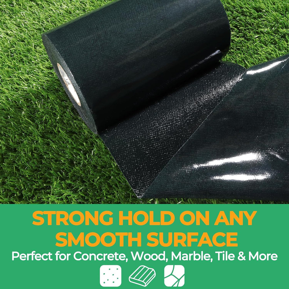 4" x 33ft Double-Sided Turf Tape 500g Adhesive for Hard Surfaces