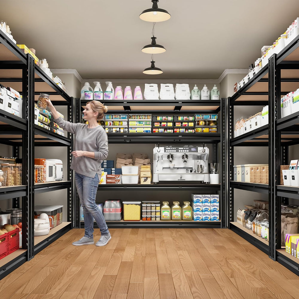 ROOMFAVE 48" W Garage Shelving 2200LBS, 4-Tier Storage Shelves