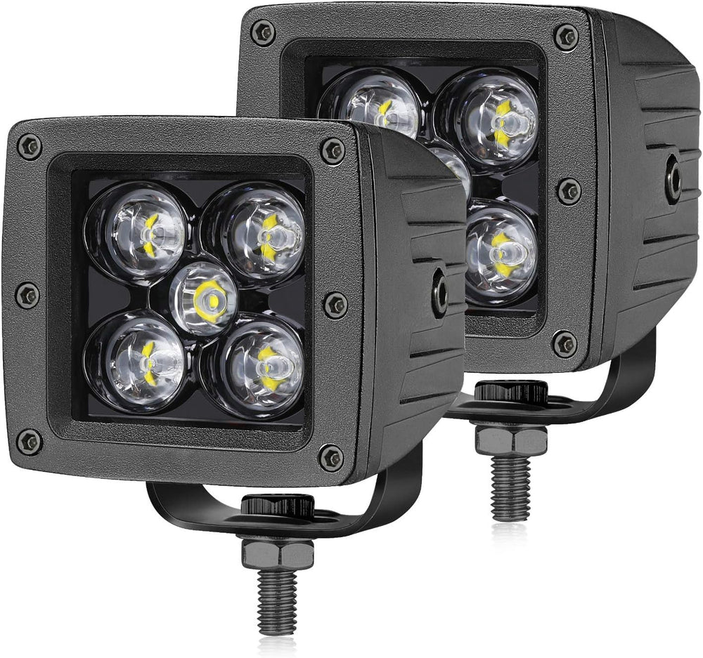 LED Cubes 2Pcs 50W 3 Inch LED Pods Off Road Driving Lights