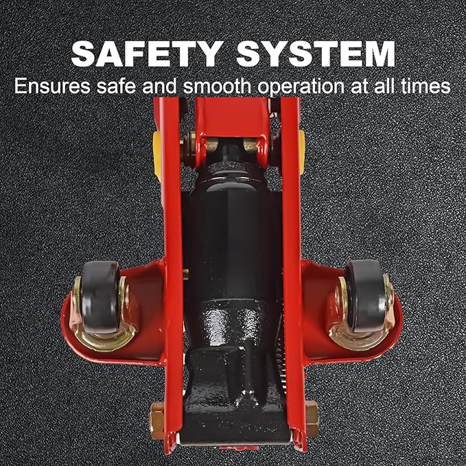 Aain AA095 2 Ton Hydraulic Floor Jack, Low Profile Hydraulic Trolley