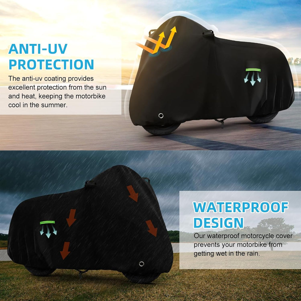 Motorcycle Cover Waterproof for Kawasaki Ninja 250 300 400 500 650/BMW F 900R...