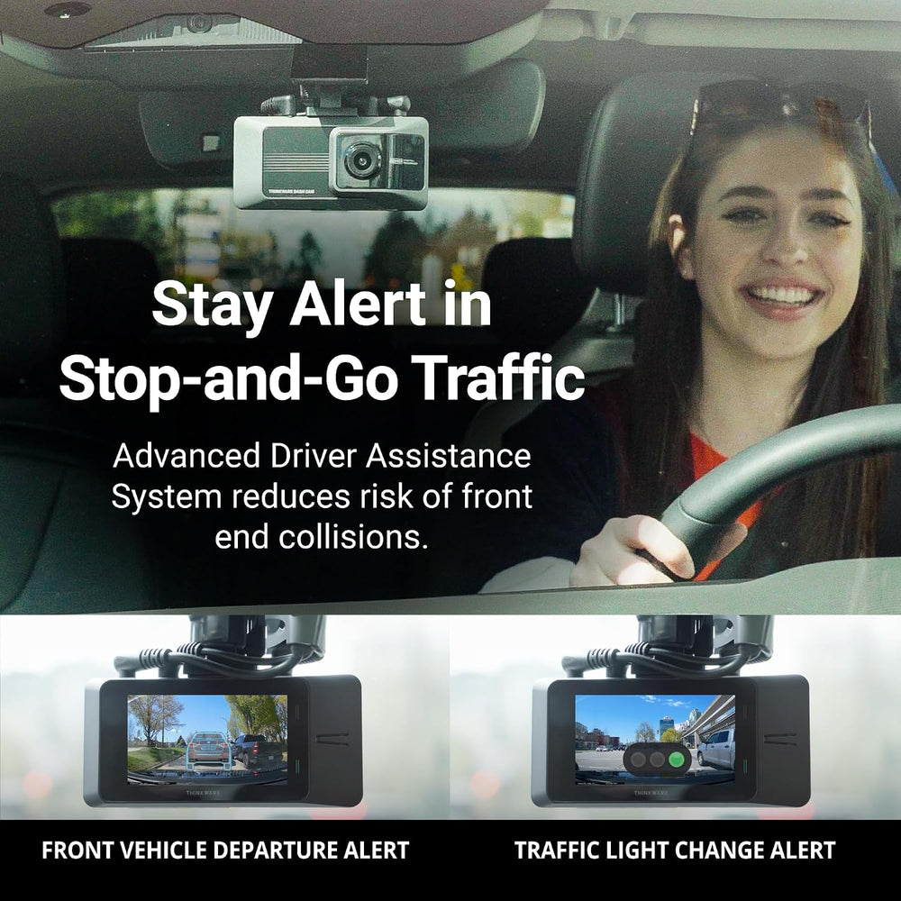 THINKWARE ARC Dash Cam 2K QHD Front and Rear, Wi-Fi, GPS, Touchscreen